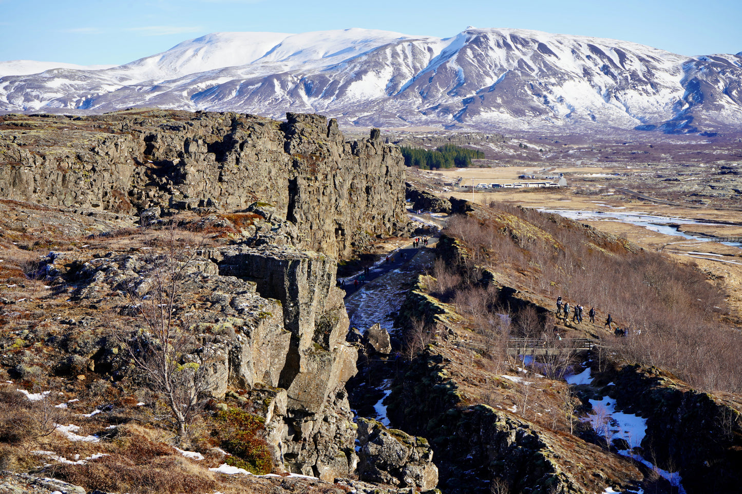 Between the continents